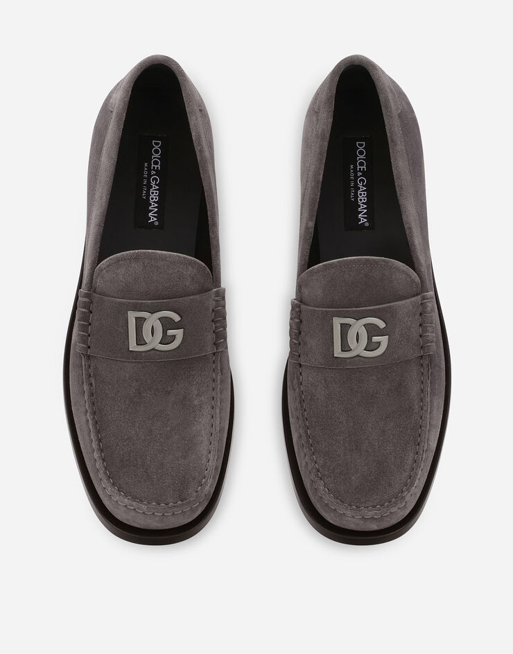 Dolce & Gabbana Suede loafers Gris A30248AT441