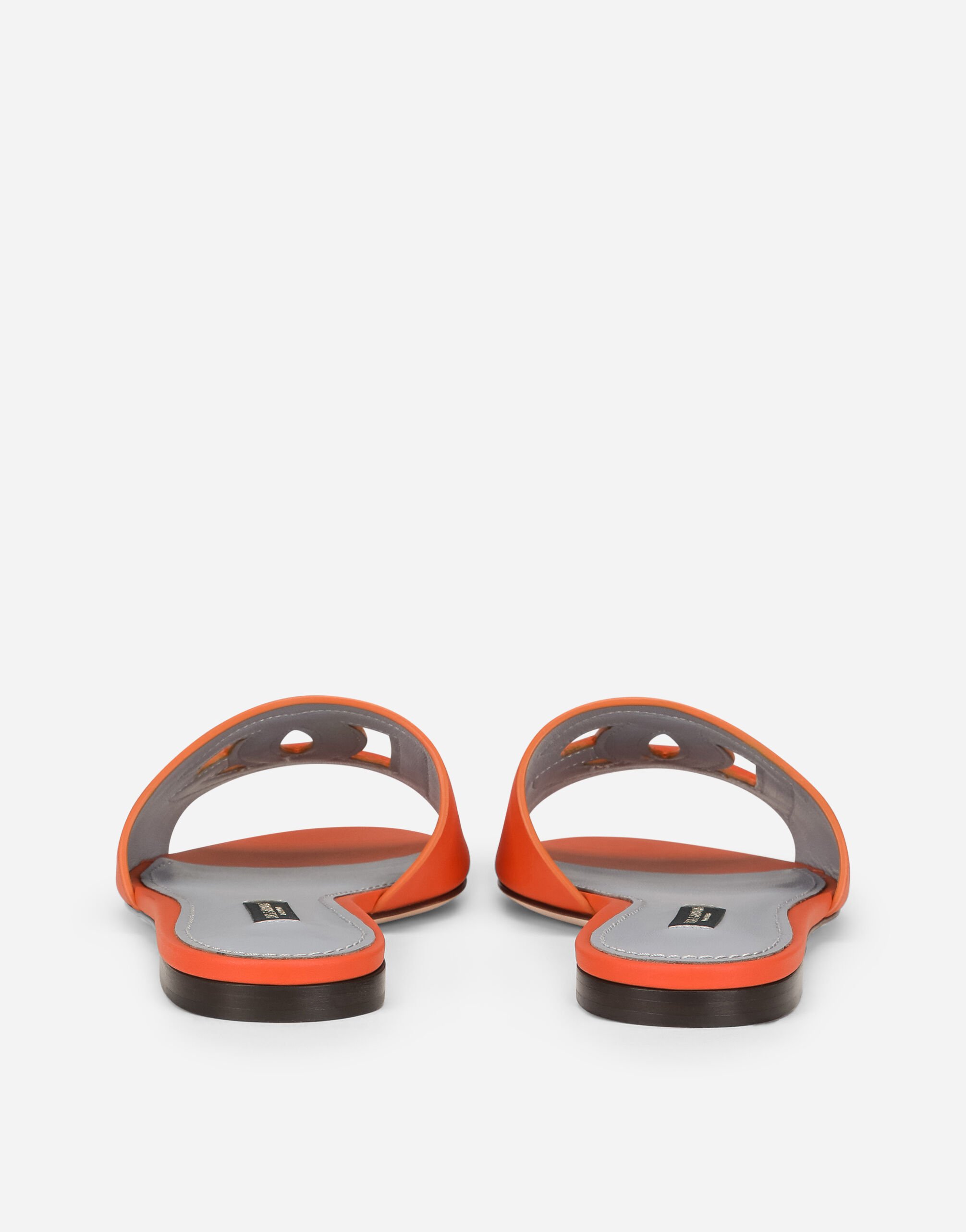 Dolce and gabbana orange slides store