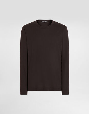 Dolce & Gabbana Cotton t-shirt Brown G8PV0TFU7EQ