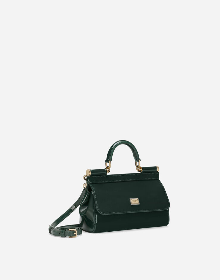 Dolce & Gabbana Henkeltasche Sicily klein Grün BB7116A1471