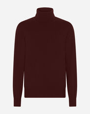 Dolce & Gabbana Cashmere turtle-neck sweater Bordeaux GX625TJAWPM