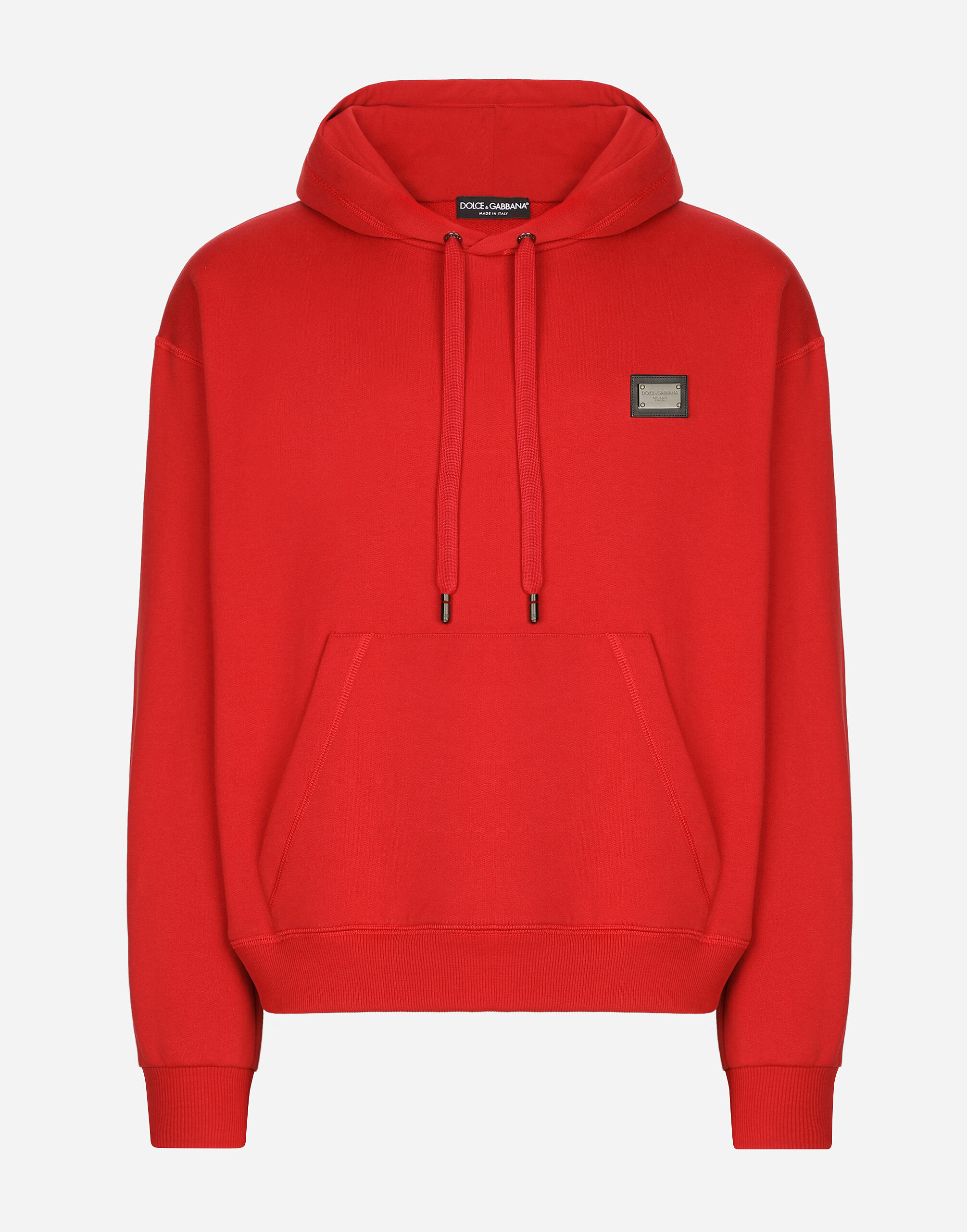 Dolce and cheap gabbana plaque hoodie