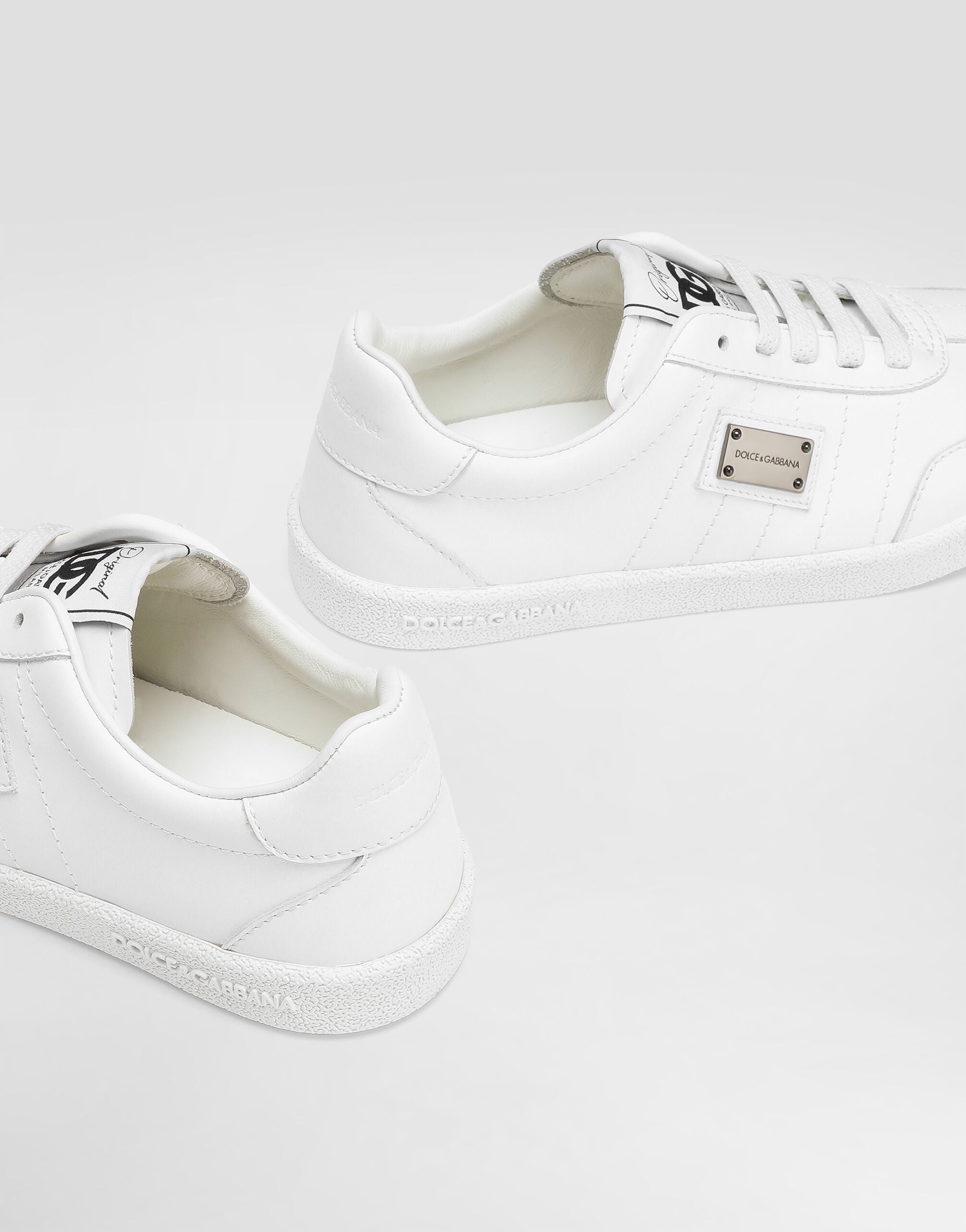 DG original calfskin sneakers in White for Men | Dolce&Gabbana® US