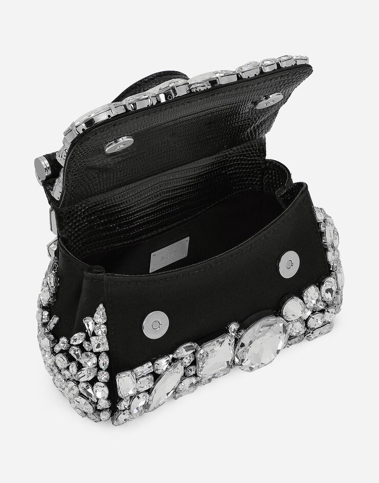 Dolce & Gabbana Mini Sicily handbag Black BB7504AP624