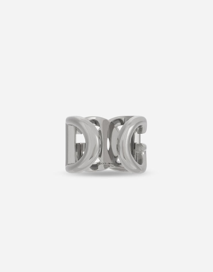 Dolce&Gabbana Anello con logo DG Silver WRP1L1W1111