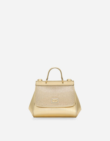 Dolce&Gabbana حقيبة يد سيسيلي صغيرة أبيض L5JTKTG7J7W