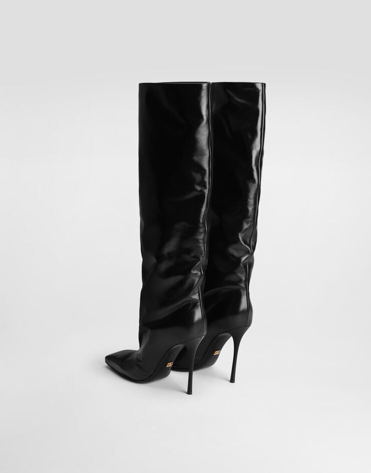 Dolce & Gabbana Calfskin boots Dolce & Gabbana Calfskin boots Black CU1321A3N27