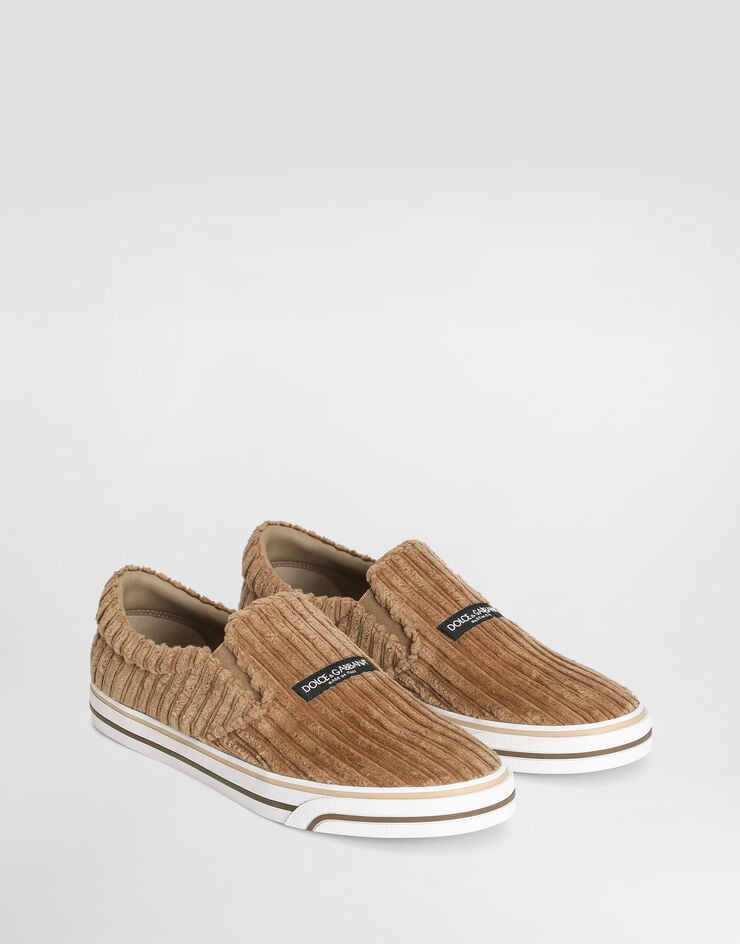 Dolce & Gabbana Dg sailing corduroy sneakers Dolce & Gabbana Dg sailing corduroy sneakers Beige CS2406A0951