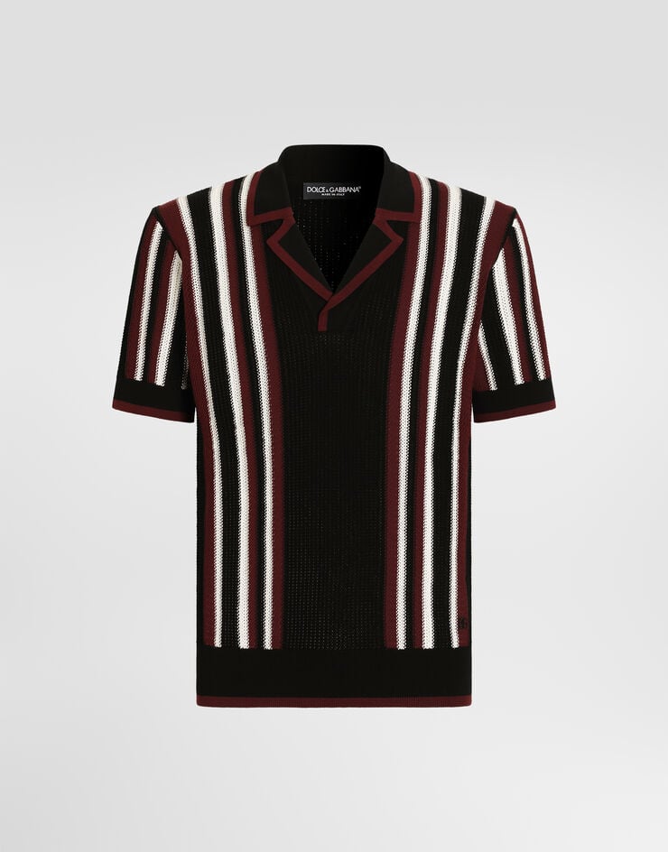 Dolce & Gabbana Cotton polo shirt Dolce & Gabbana Cotton polo shirt Multicolor GXZCFZJBCKJ