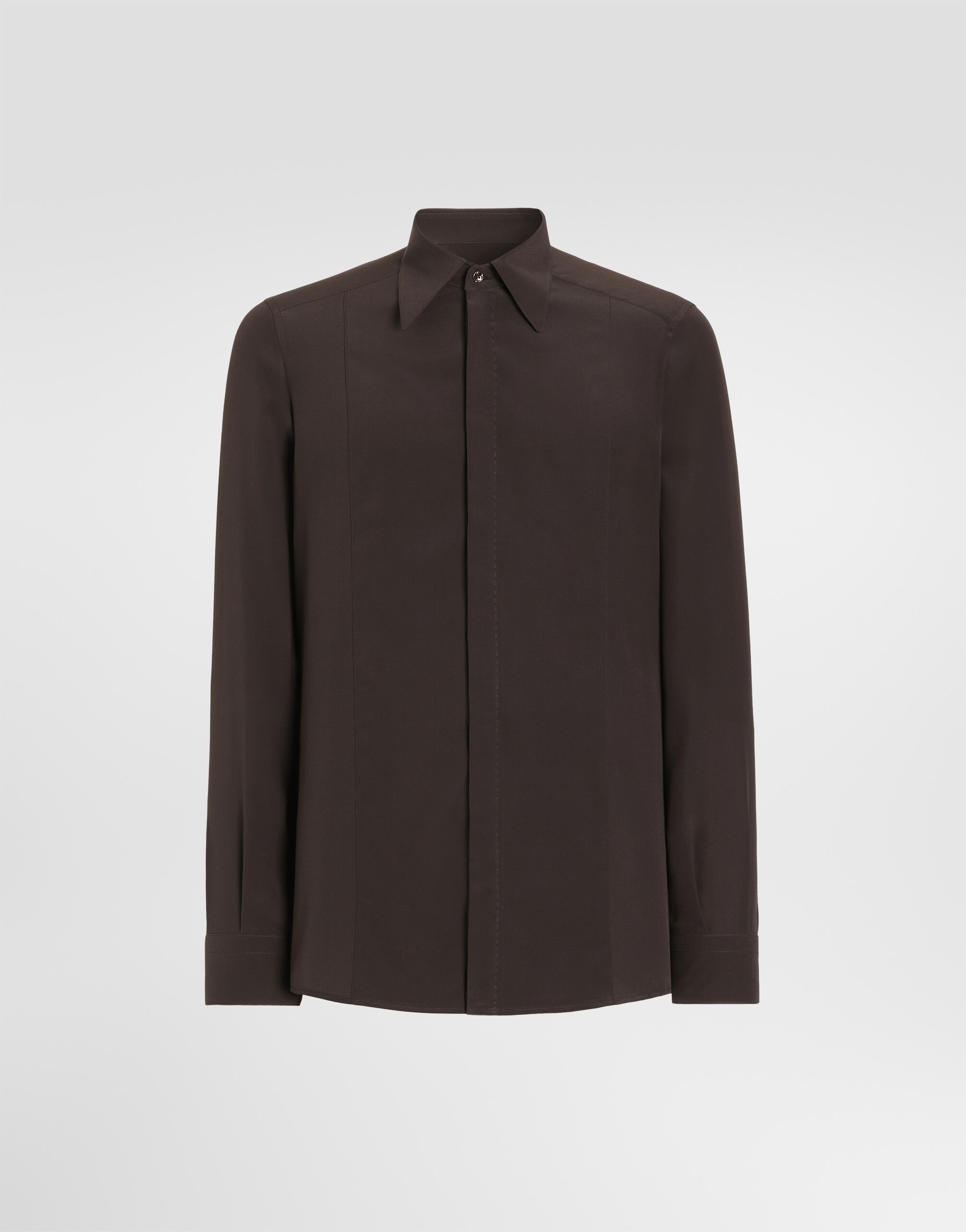Martini crêpe de chine shirt