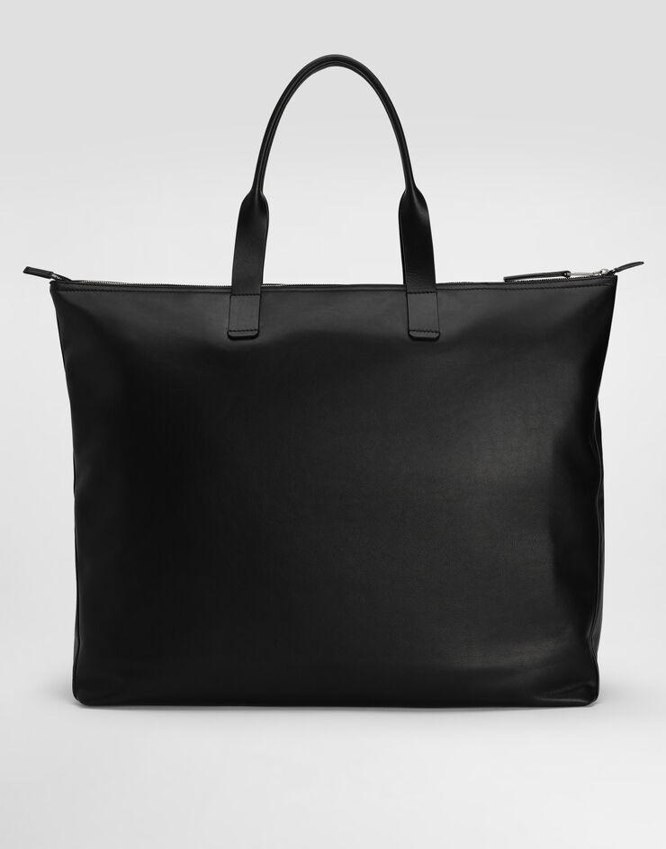 Dolce & Gabbana 大号小牛皮购物袋 黑 BM2374A6E48