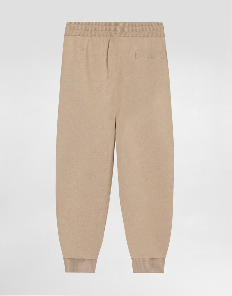 Dolce & Gabbana Cotton and cashmere trousers Beige L4KP16JGMF0