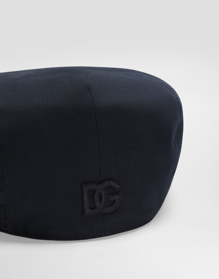 Dolce & Gabbana Cotton gabardine flat cap Blue GH587ZFUFNV