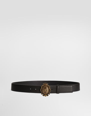 Dolce & Gabbana Calfskin belt Dolce & Gabbana Calfskin belt Black BC5002A0370