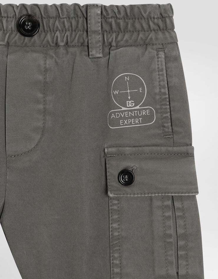 Dolce & Gabbana Gabardine trousers Grey L14P66LY102