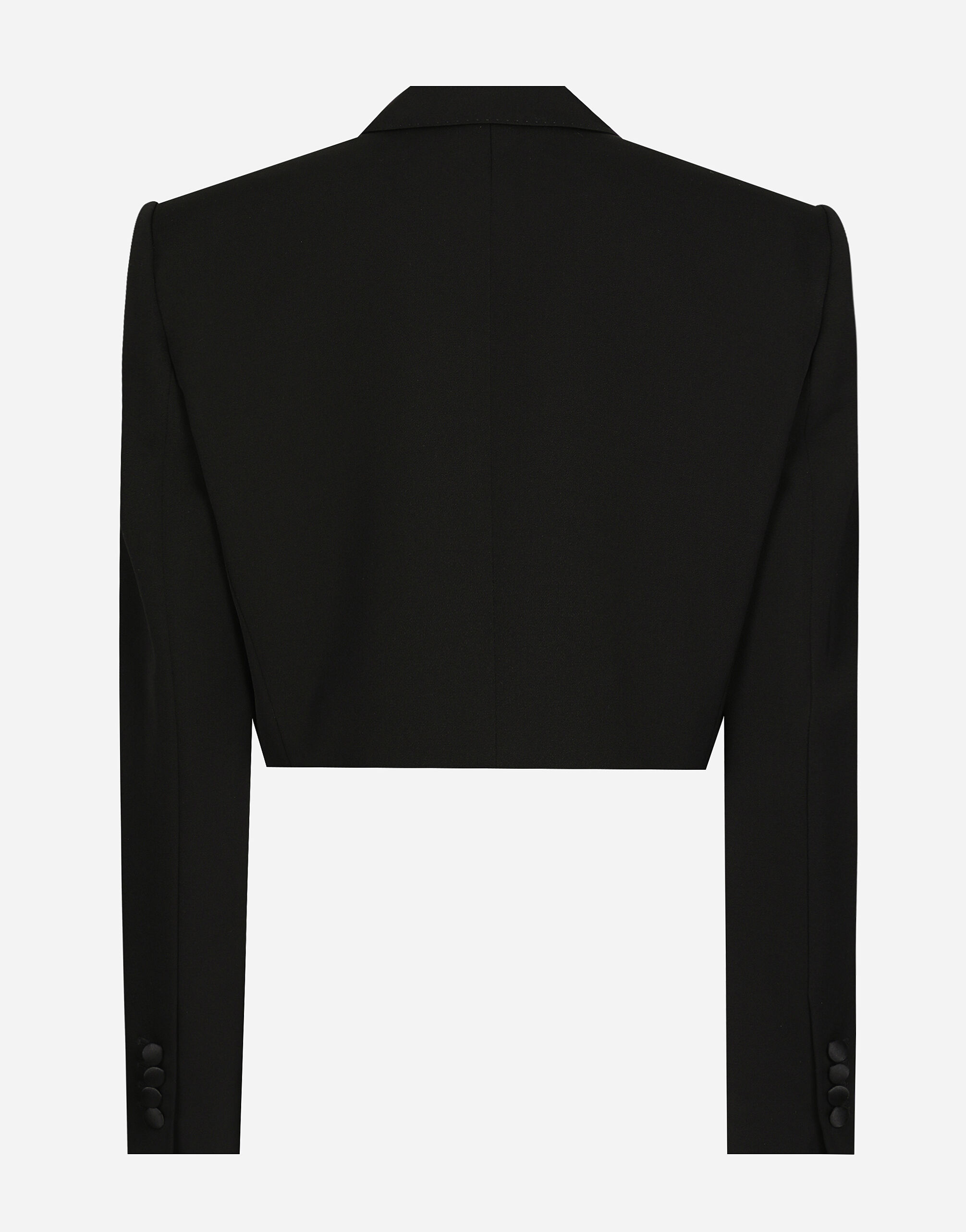 Short black blazer jacket cheap