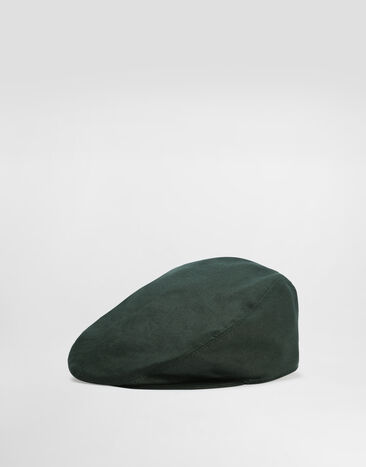 Dolce & Gabbana Linen flat cap Multicolor GQ348EG0WUC