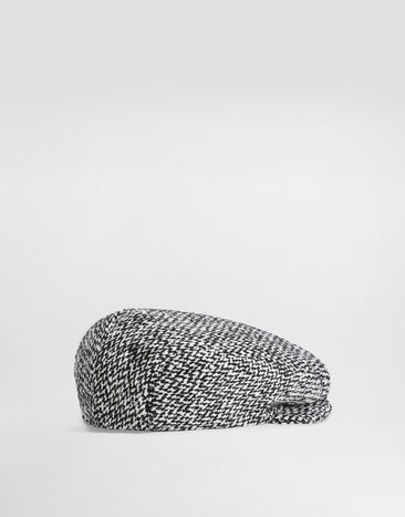 Dolce & Gabbana Wool blend dotted flat cap Multicolor GH587AFMZAJ