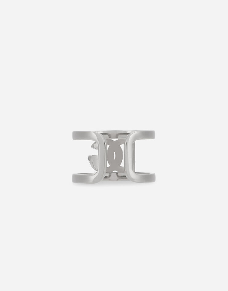 Dolce & Gabbana Ring mit DG-Logo Silber WRP1L3W1111