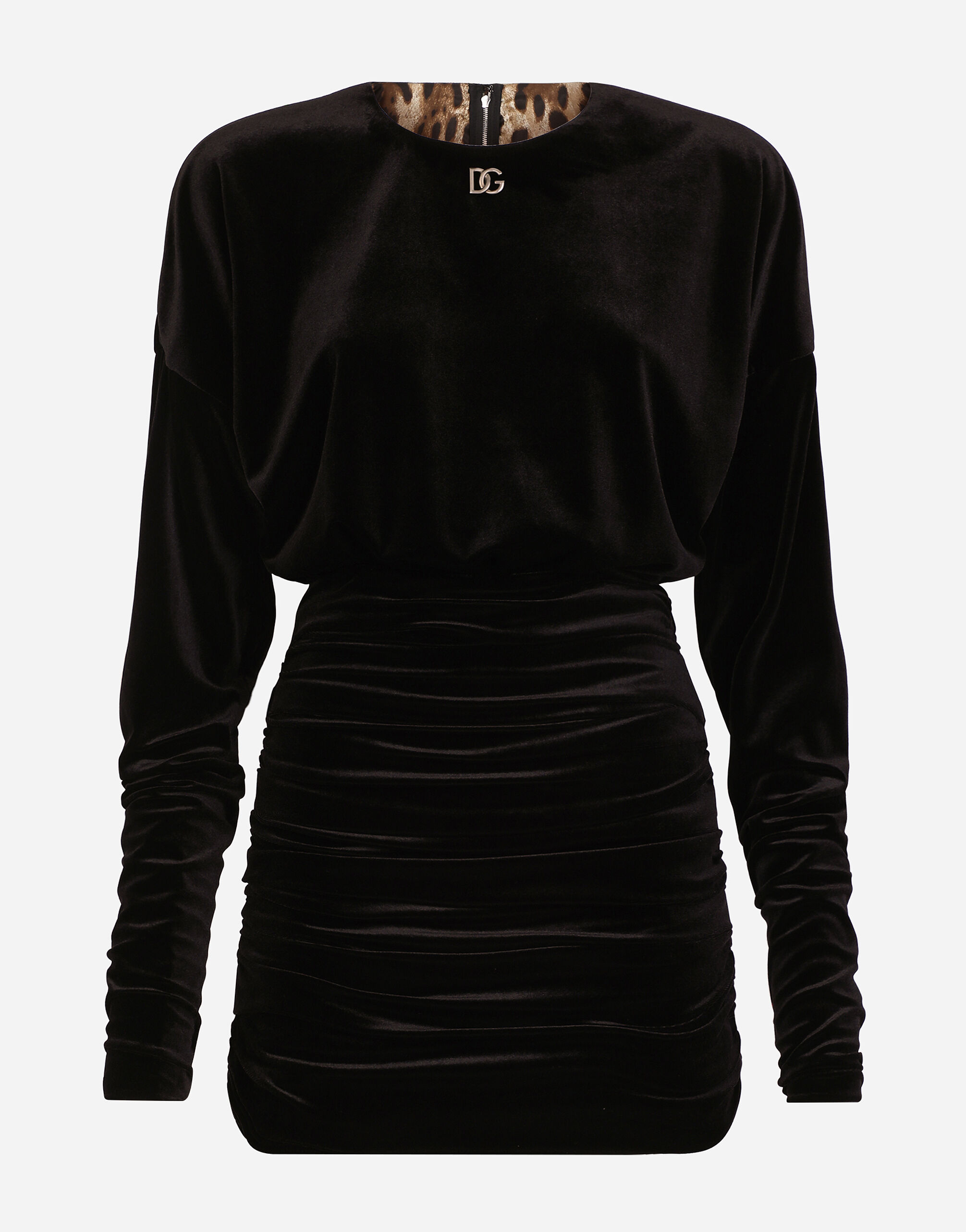 Dolce gabbana 2025 velvet dress