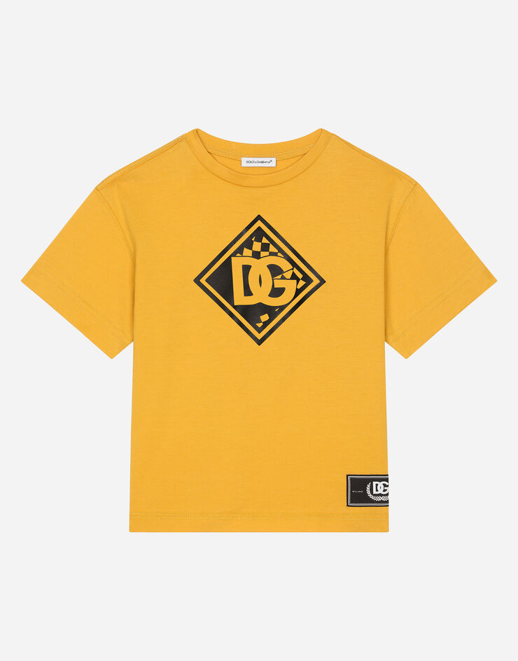 Dolce & Gabbana T-SHIRT MANICA CORTA Yellow L4JTHVG7N1F