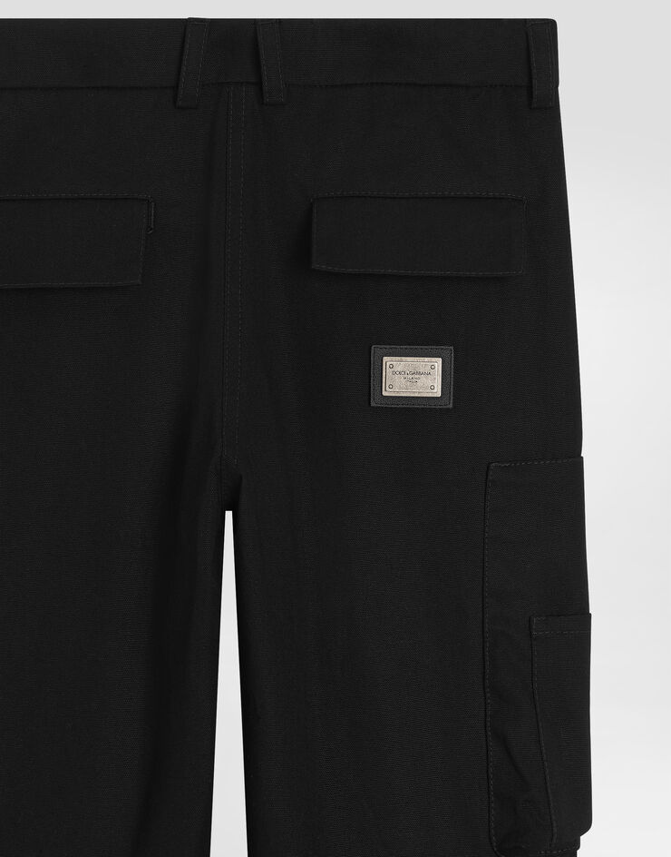 Dolce & Gabbana Technical cotton trousers Dolce & Gabbana Technical cotton trousers Black L53P52LT373