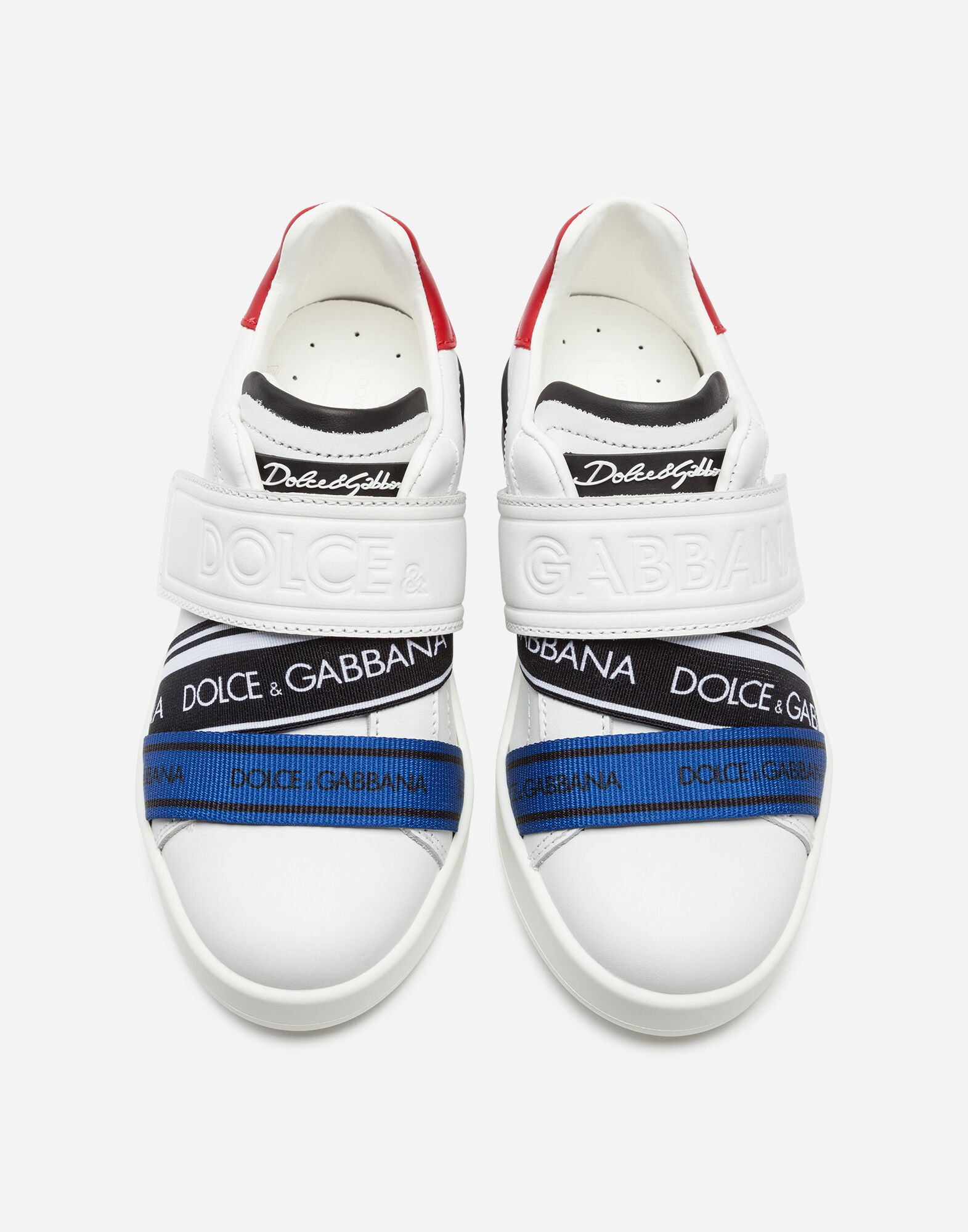 Portofino Sneakers with Tape Boy s Shoes Dolce Gabbana