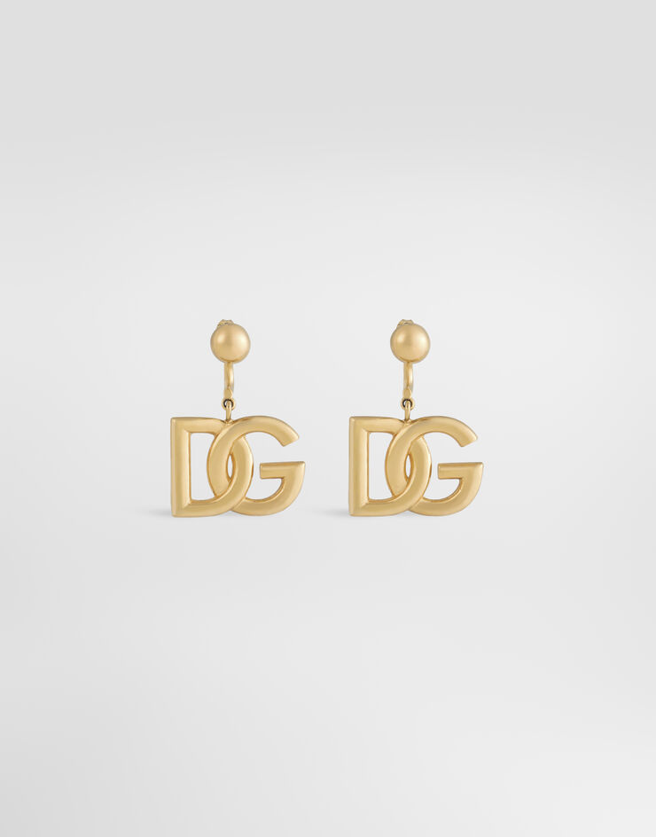 Dolce & Gabbana DG logo earrings Gold WEN6P1W1111