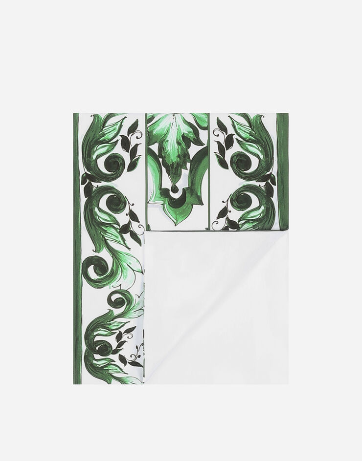 Dolce & Gabbana Set 2 Cotton Sateen Pillowcases Multicolor TCES03TCAKF