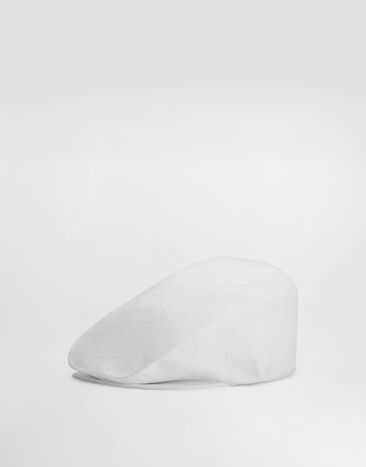 Dolce & Gabbana Linen flat cap Multicolor GQ348EG0WUC