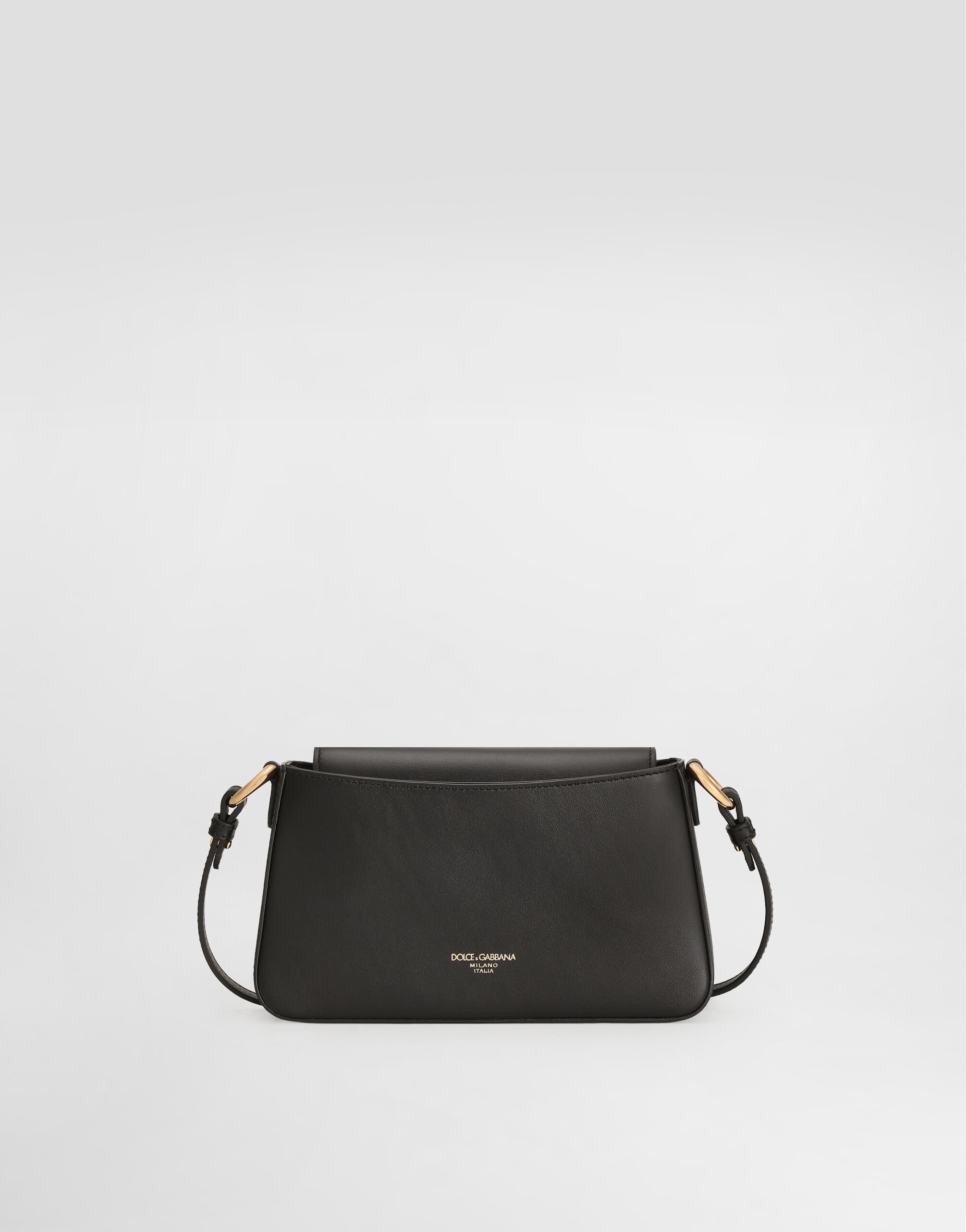 Calfskin phone bag in Black for Women | Dolce&Gabbana® US