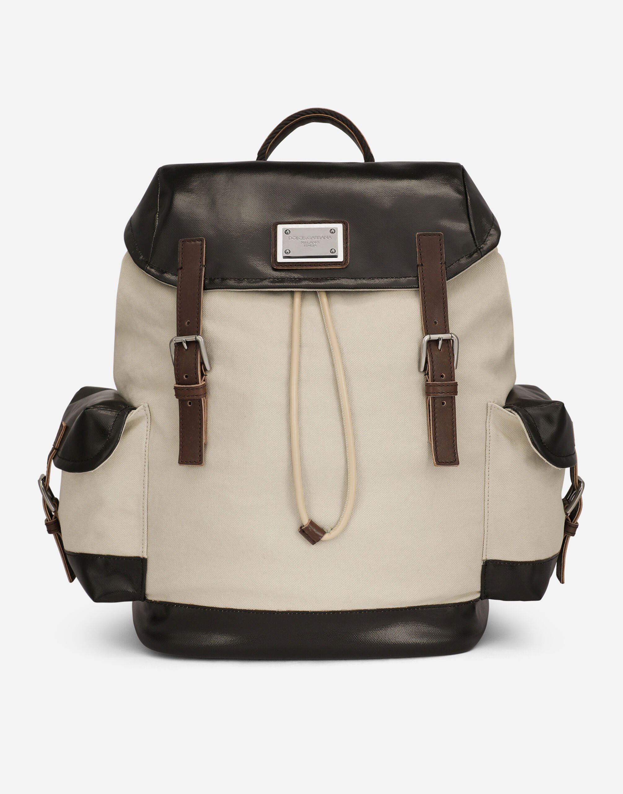 Dolce & Gabbana Canvas backpack Black BM2295AG182