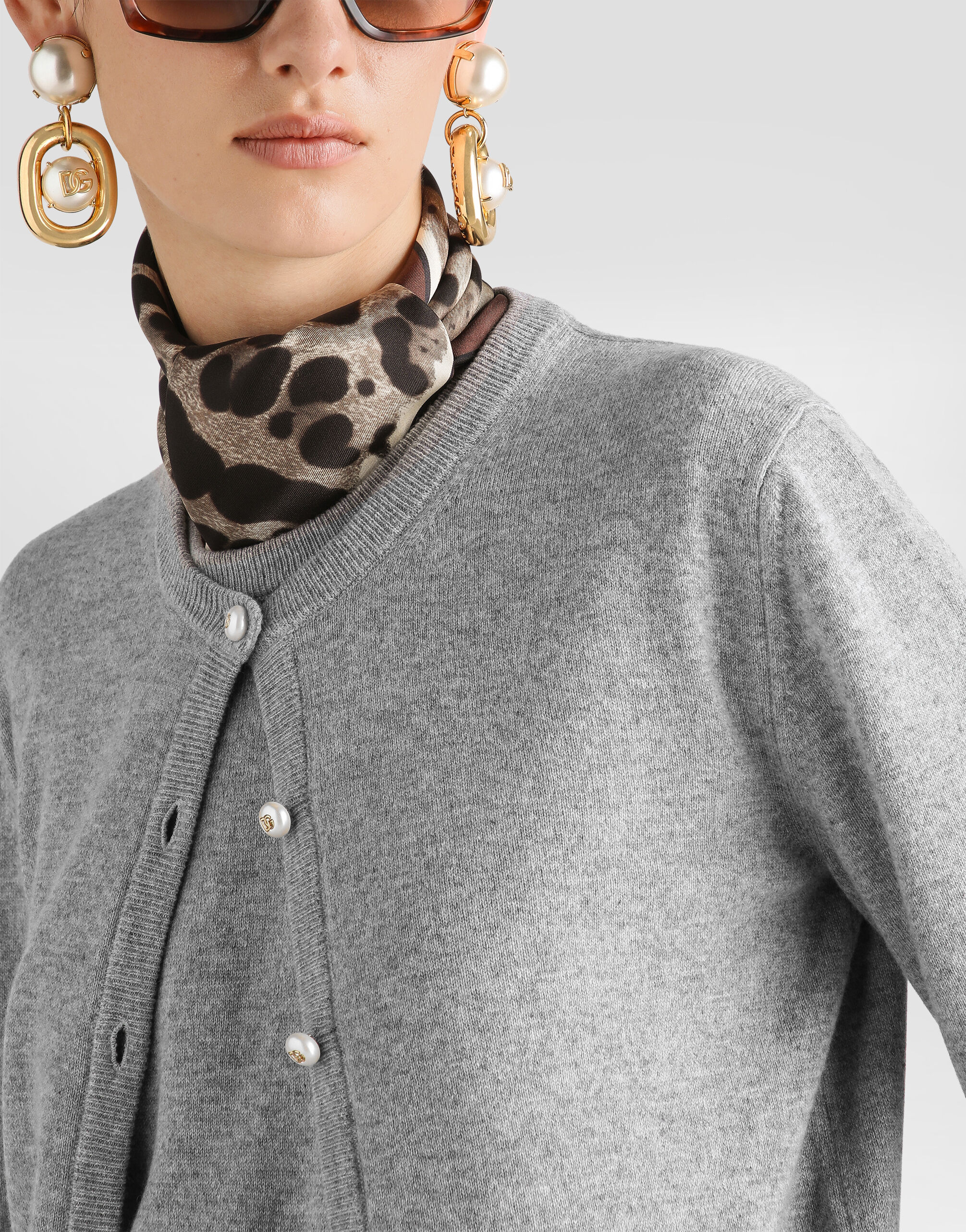 Cashmere cardigan - thumbnail 4