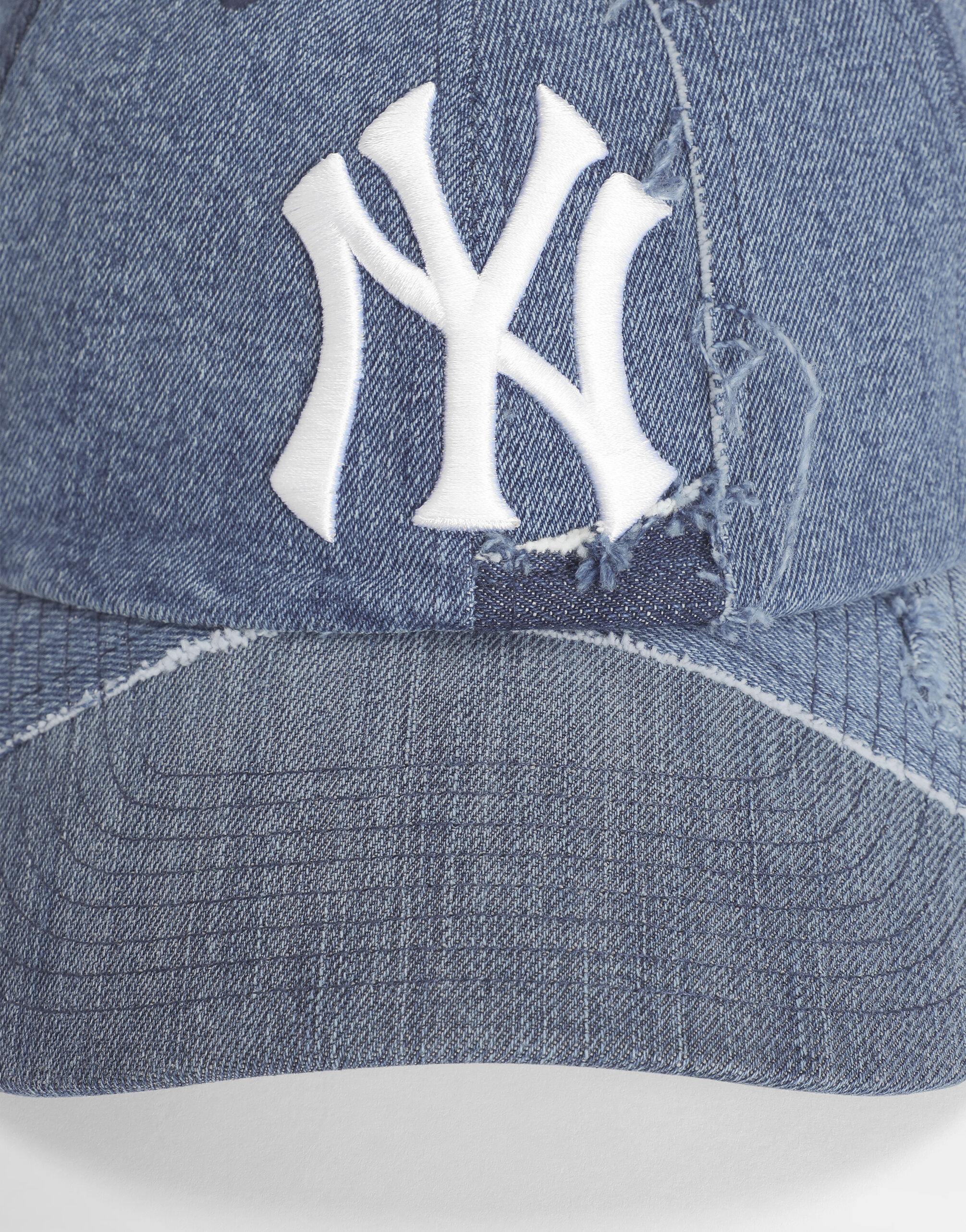 Dolce&Gabbana X '47 New York Yankees Denim Patchwork Baseball Cap