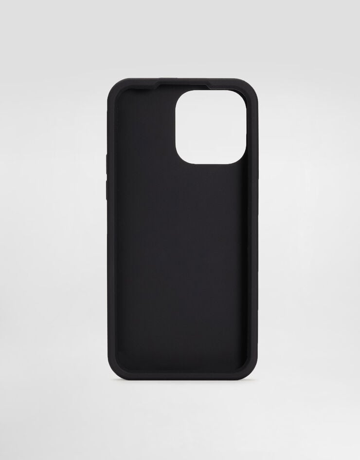 Dolce&Gabbana Cover iphone 14 pro max in gomma pizzo Multicolore BI3252AO700