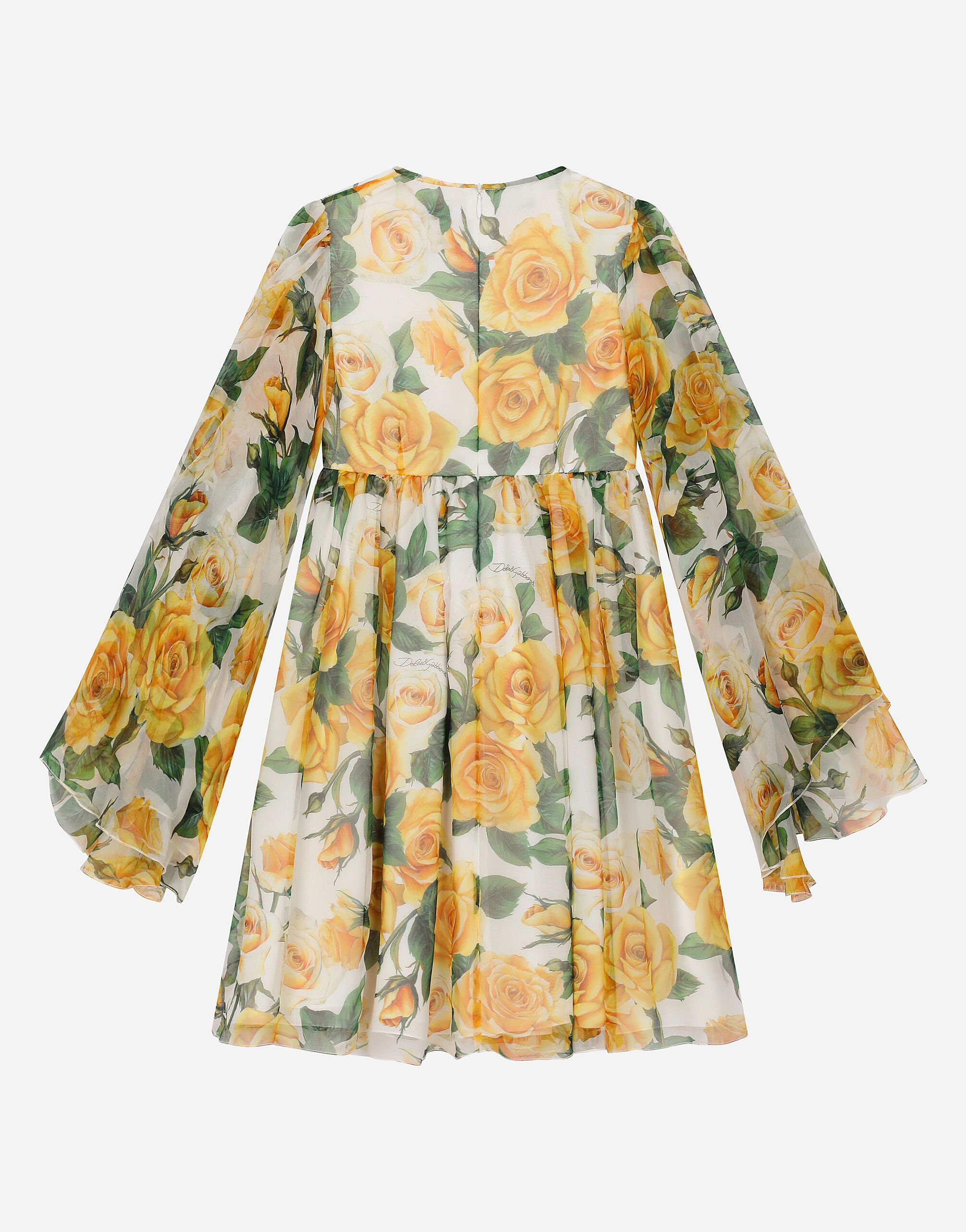 DOLCE&GABBANA キッズワンピース レモン柄&デニムスカート DOLCE&GABBANA キッズワンピース レモン柄&デニムスカート