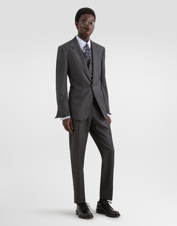 Dolce & Gabbana Pinstripe wool vest Dolce & Gabbana Pinstripe wool vest G702UTFR23X