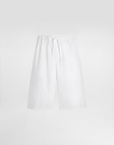 Dolce & Gabbana Bermudas vanity de algodón White GV37AZGK278