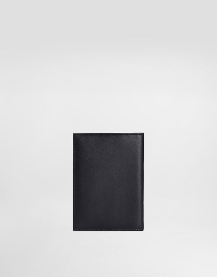 Dolce & Gabbana Calfskin passport case Blue BP2215AN244
