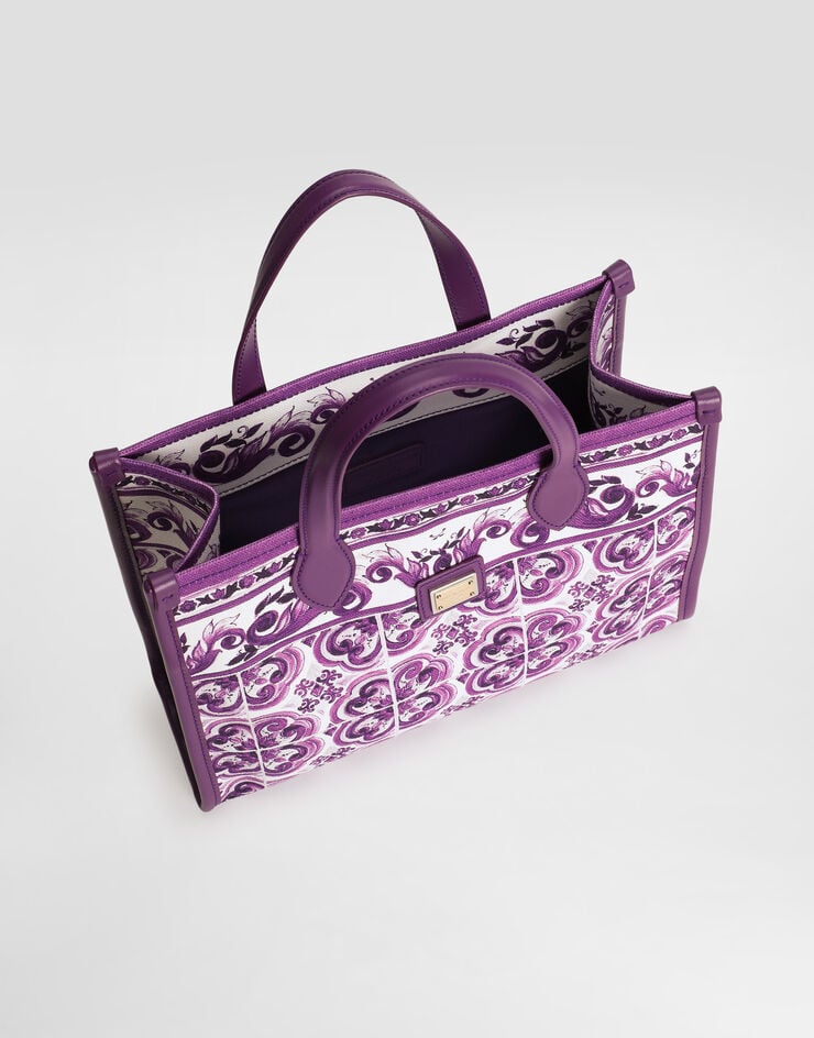 Dolce & Gabbana Printed canvas handbag Multicolor EB0252A7131