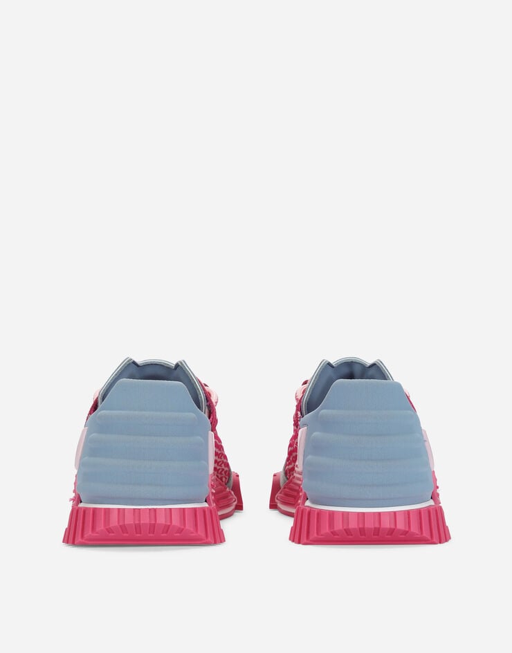 Dolce & Gabbana Slip-on-Sneaker NS1 aus Materialmix Mehrfarbig CK1810AI414