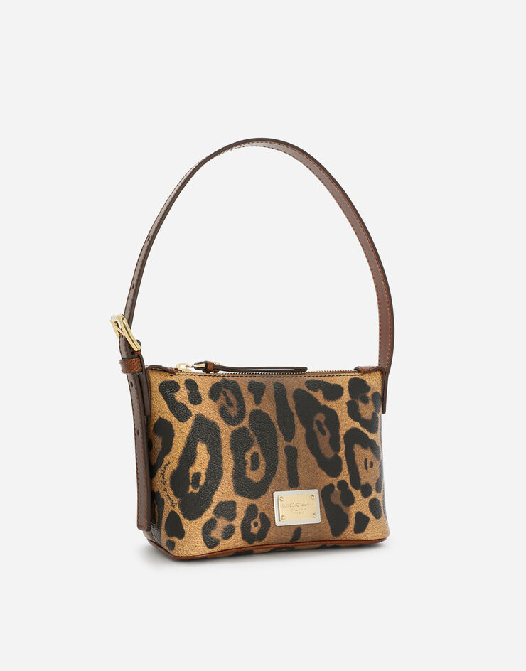 Dolce & Gabbana Leopard-print Crespo DG shoulder bag Multicolor BB7344AW384