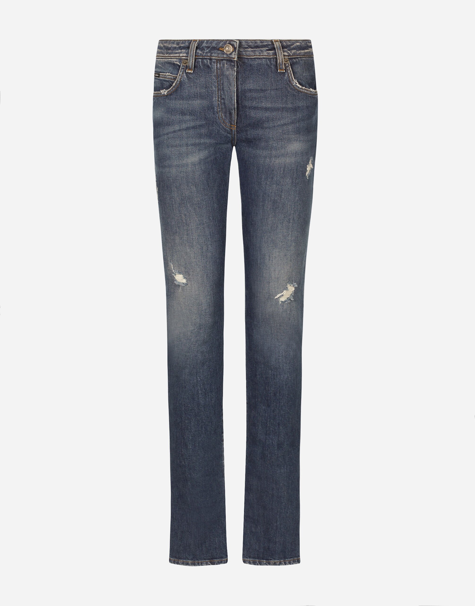 Dolce & Gabbana Bell-bottom jeans Blue FTC3DDG8KQ9