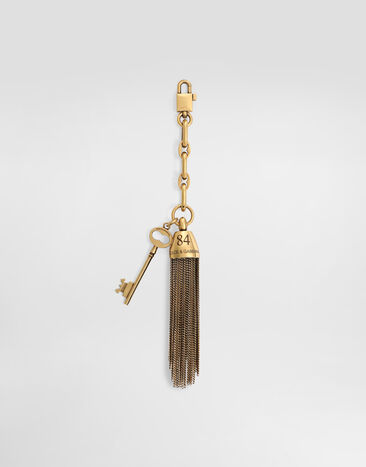 Dolce & Gabbana Metal charm keychain Gold BI3487A0498