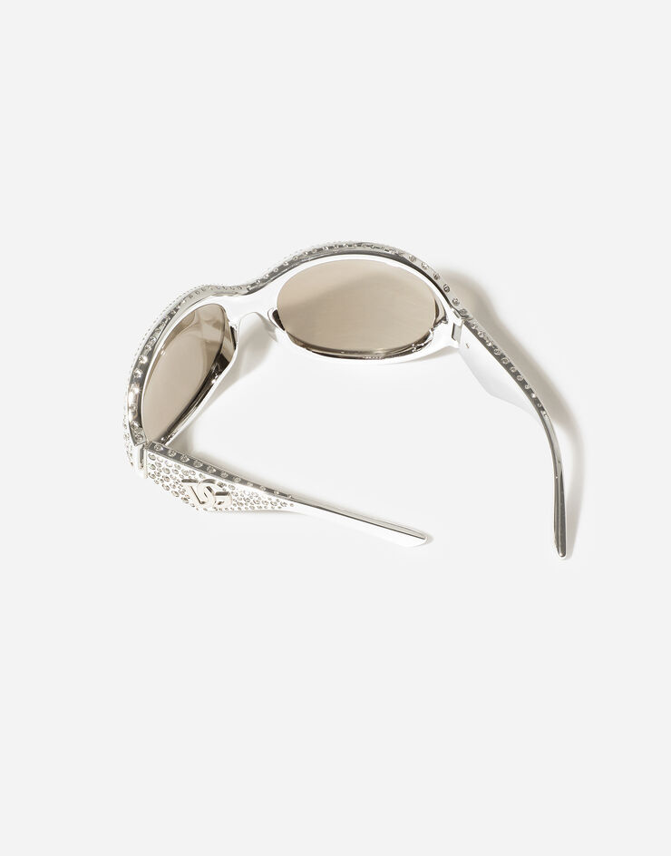 Dolce & Gabbana DG Crystal sunglasses Silver VG6201VN96G