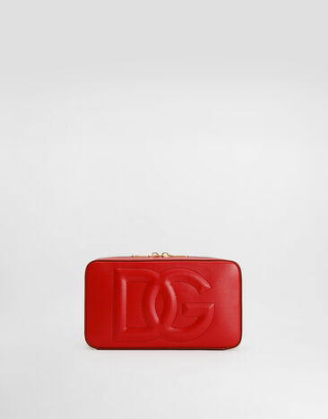 Dolce & Gabbana Small calfskin DG Logo camera bag Red BB7289AW576