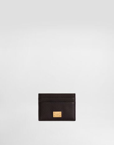 Dolce & Gabbana Calfskin card holder Bordeaux BI0330A0841