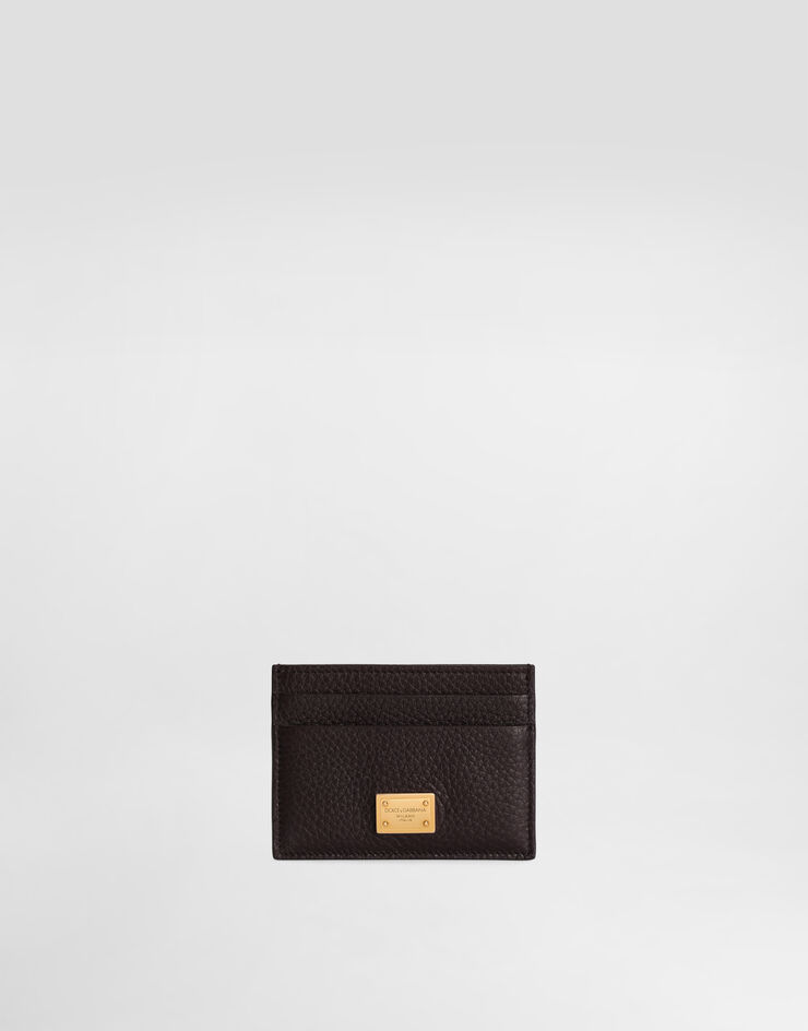 Dolce & Gabbana Calfskin card holder Dolce & Gabbana Calfskin card holder Bordeaux BI0330A0841