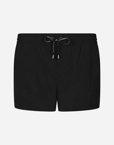 Dolce & Gabbana Swim shorts with DG print Multicolor M4A09JFSGAQ