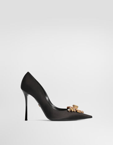 Dolce & Gabbana Satin pumps Black CD2012A7630